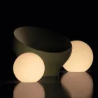 Calipso tofarvet polyethylen kuglelampe til akvatisk brug, fremstillet i Italien Viadurini