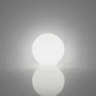 Globe sfære / bordlampe Slide Globo hvid lyst lavet i Italien Viadurini