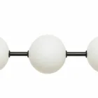 Ophængslampe 3 lys i messing og glas 2 finish - Alma af Il Fanale Viadurini