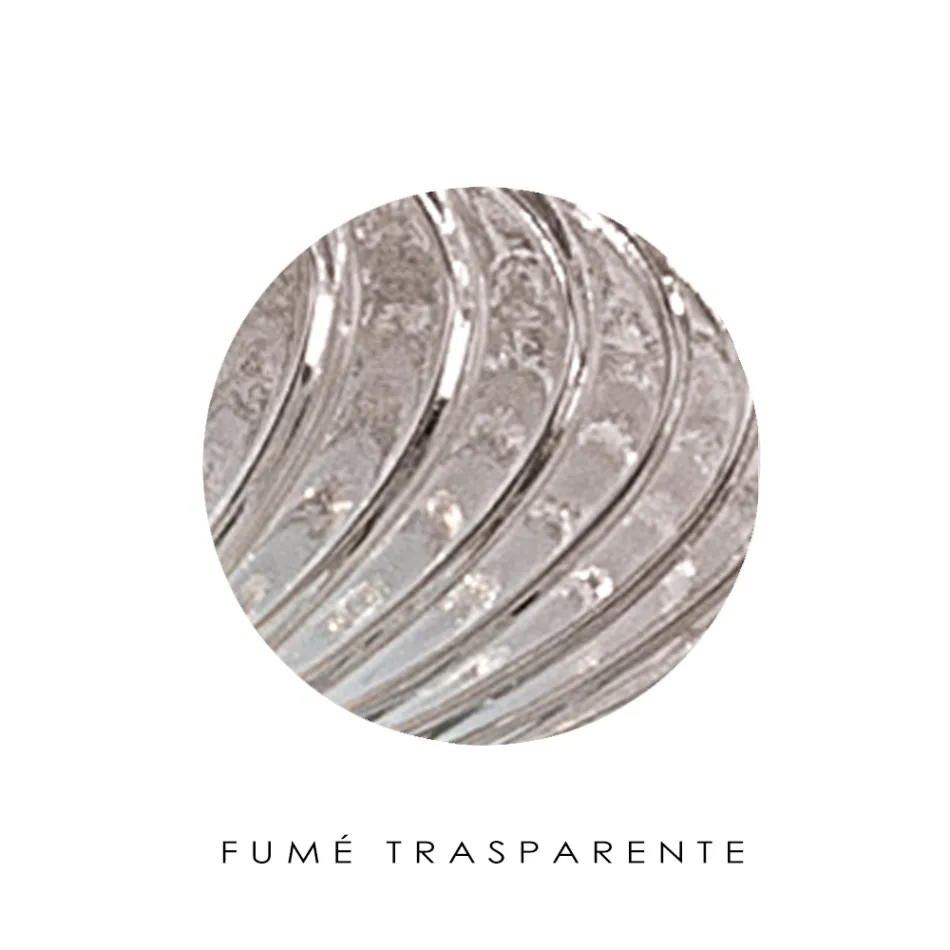 Håndlavet blæst glas hængelampe i Venedig - Dafne Viadurini