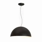 Lampe bicolor suspension stål, Ø50xh.25xL.cavo100cm, Grace Viadurini