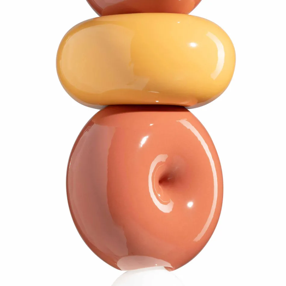 Pendellampe med 3 elementer af forskellige former lavet i Italien - Bumbum Viadurini