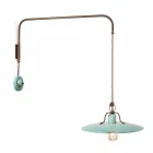 Suspension lampe med retningsbestemt arm Sally landstil Viadurini