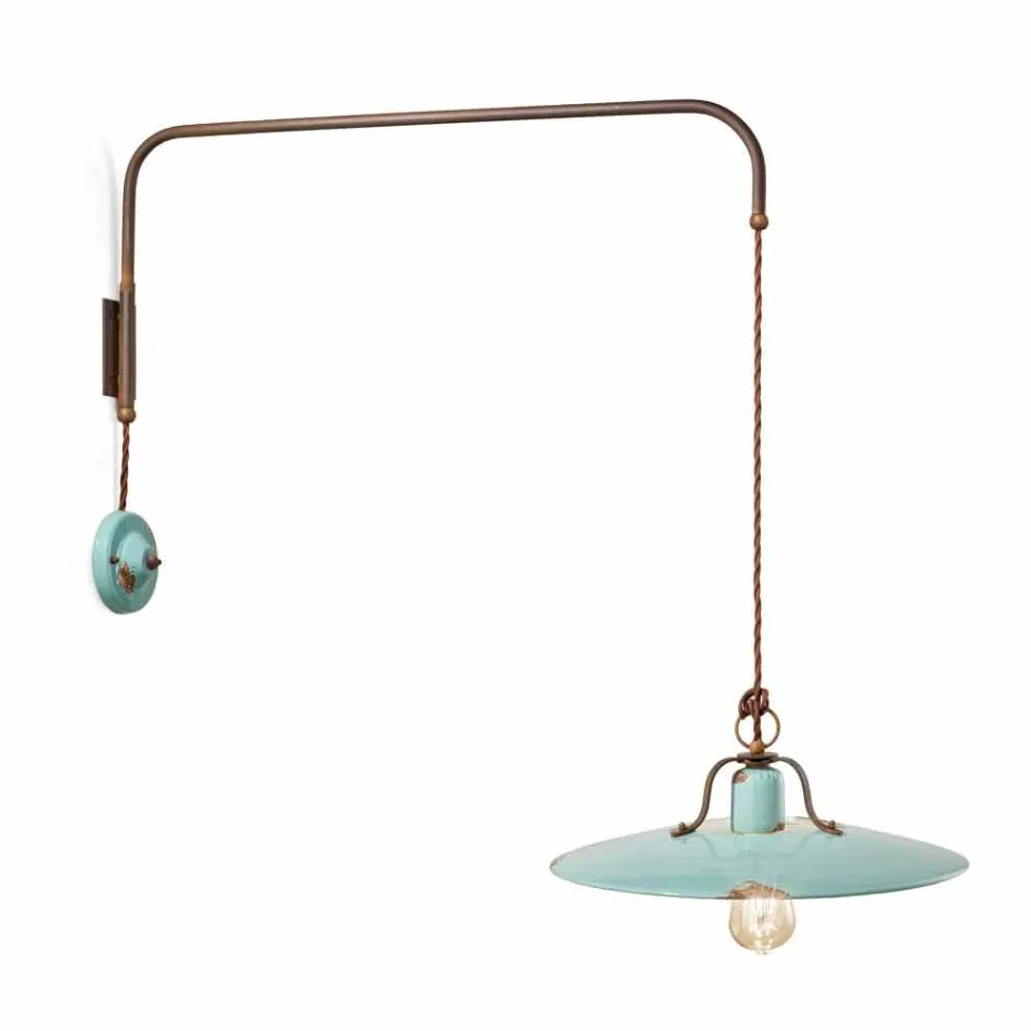 Suspension lampe med retningsbestemt arm Sally landstil Viadurini
