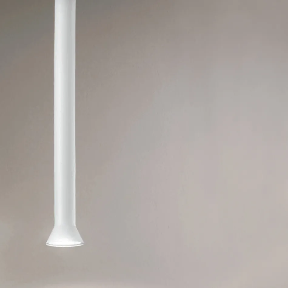 Pendellampe med metalramme og justerbare kabler - Birch Viadurini