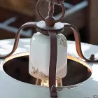 Lampe land suspension af keramik og metal Sara Ferroluce Viadurini