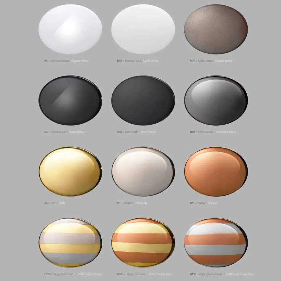 Hængende lampe Keramisk Design The Boss-8 Viadurini