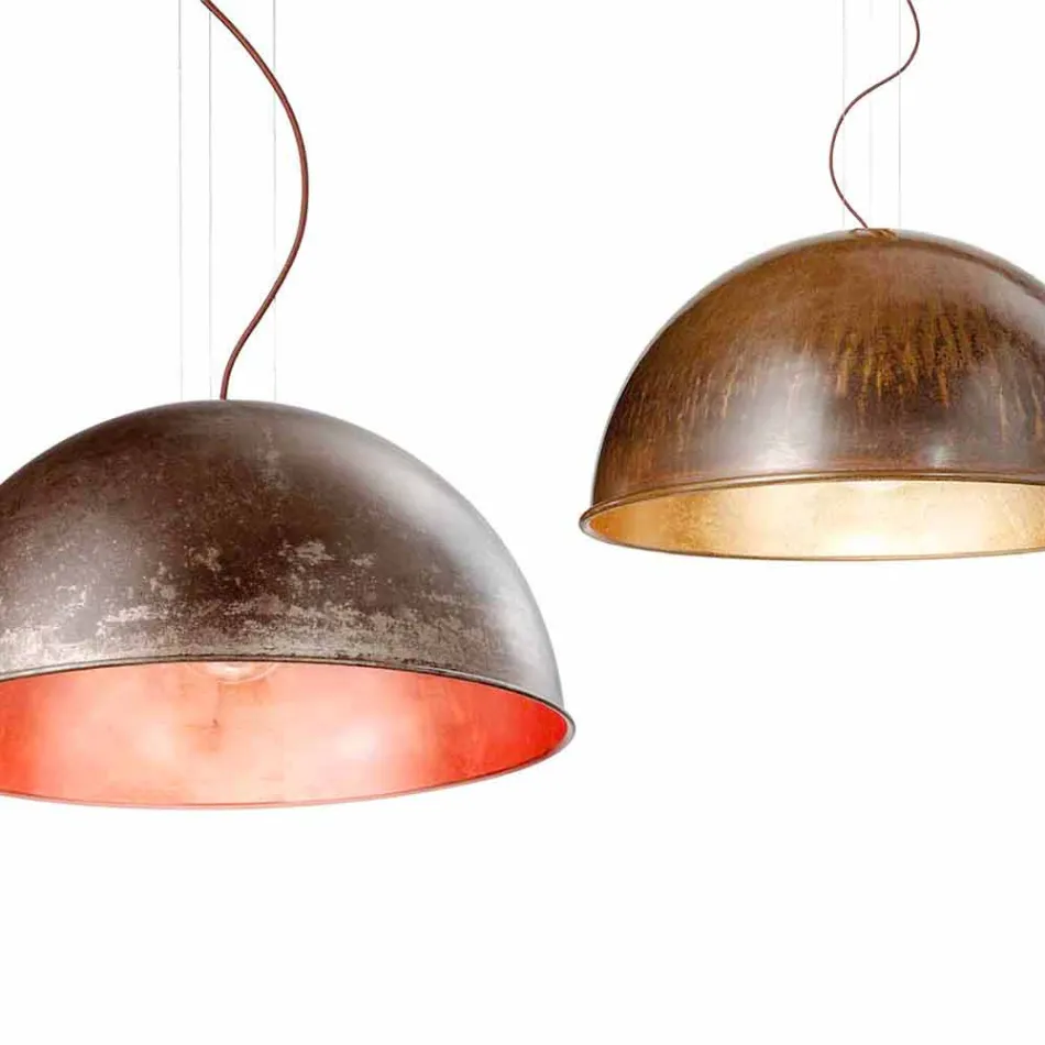 Hængende lampe rustikt design Ø40 cm Galileo Il Fanale Viadurini