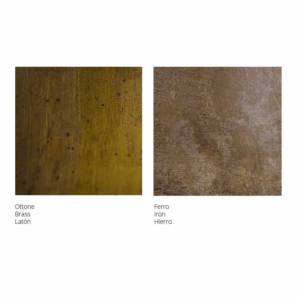 Hængende lampe rustikt design Ø40 cm Galileo Il Fanale Viadurini