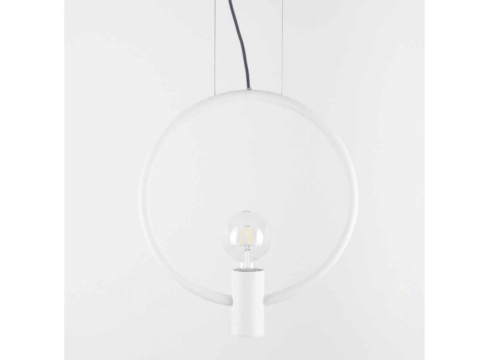 Design ophængslampe i stål fremstillet i Italien - Delizia Viadurini