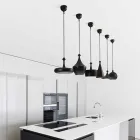 Lampe design Den keramiske suspension Lustri 6 Viadurini
