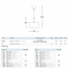 Lampe design Den keramiske suspension Lustri 6 Viadurini