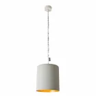 Designer vedhæng lampe In-es.artdesign Buk Paintet cement Viadurini