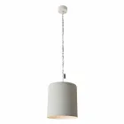 Designer vedhæng lampe In-es.artdesign Buk Paintet cement Viadurini