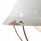 Lampe håndværk industrielt design suspension Clara Viadurini