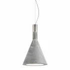 Lampe cement suspension Tragt Aldo Bernardi Viadurini
