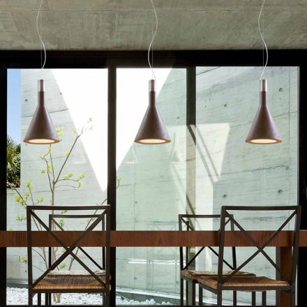 Lampe cement suspension Tragt Aldo Bernardi Viadurini