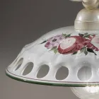 Håndlavet keramisk hængelampe med Passanastri - Napoli Viadurini