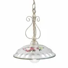 Håndlavet keramisk hængelampe med Passanastri - Napoli Viadurini