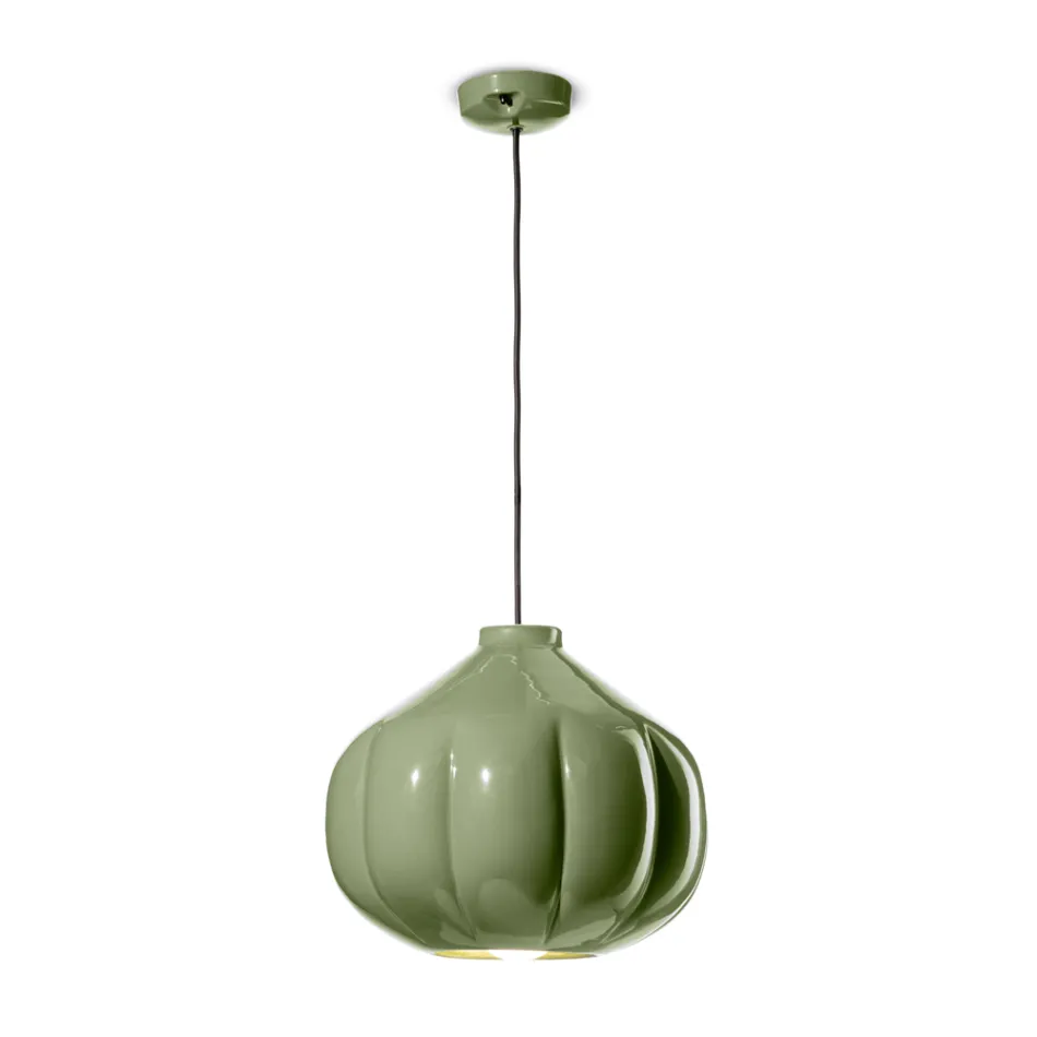 Keramisk pendel med 2 overflader lavet i Italien - Afoxe Viadurini