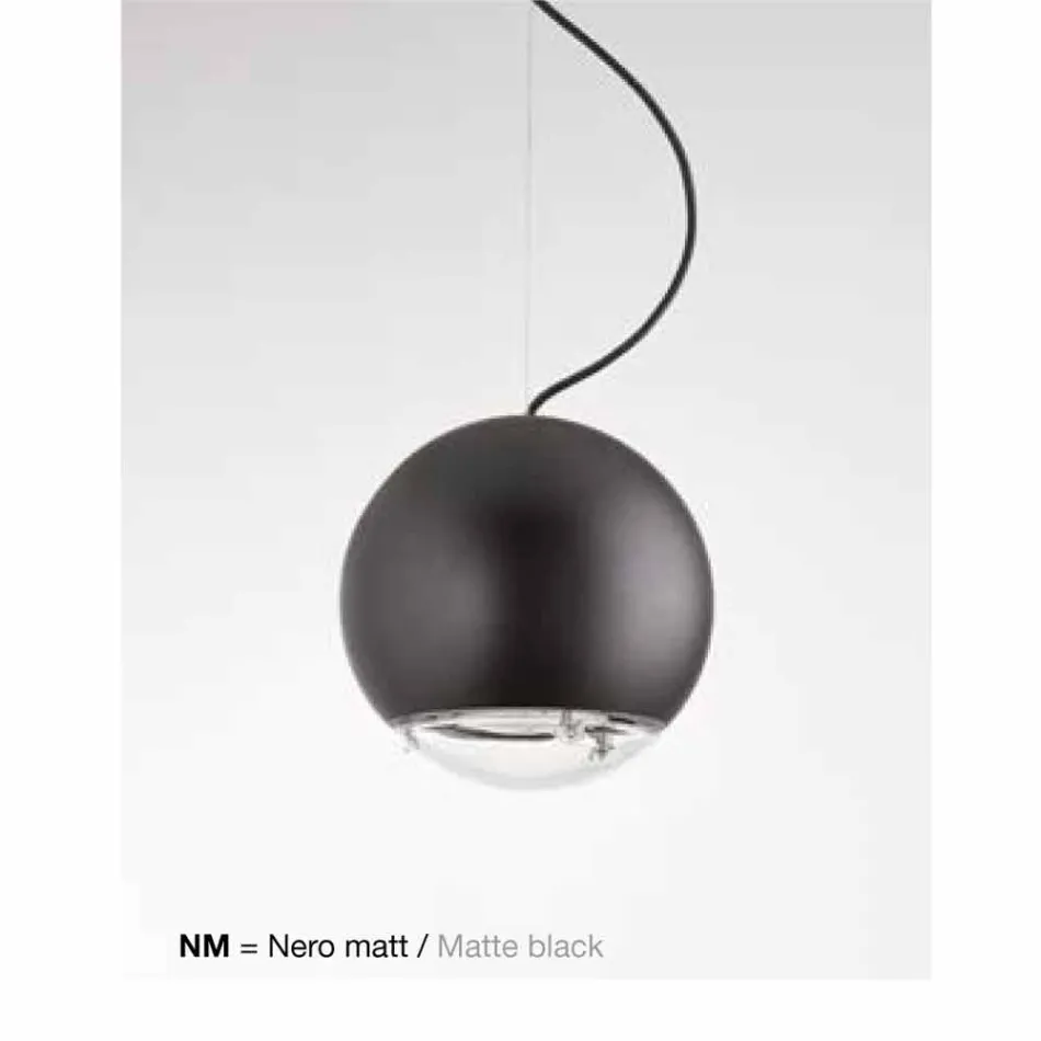 Lampe keramisk suspension kloden Aldo Bernardi Viadurini