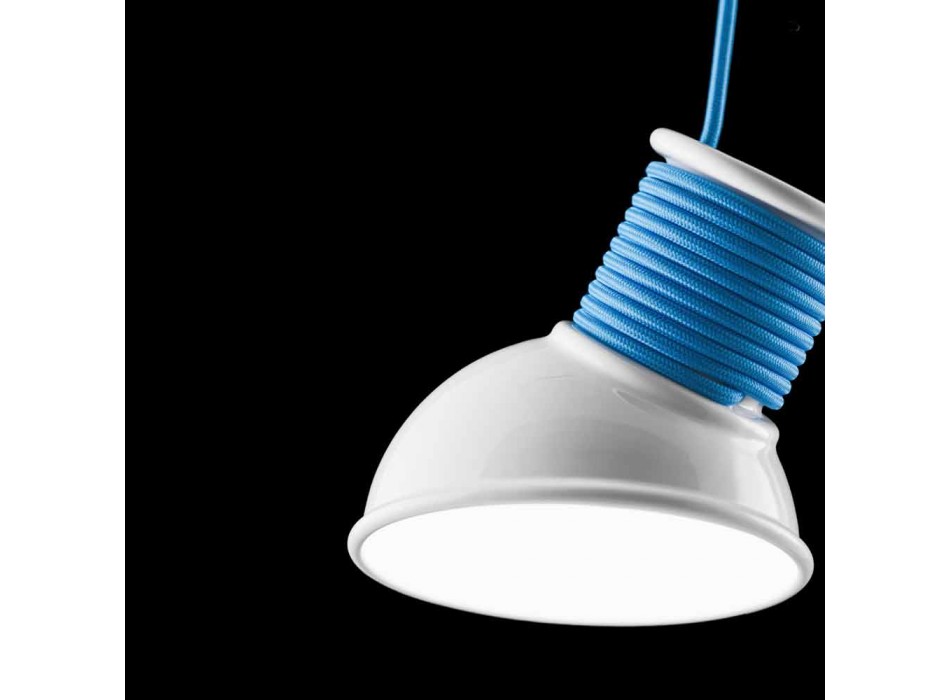 Lampe keramisk suspension Den Lustri 10 Aldo Bernardi Viadurini