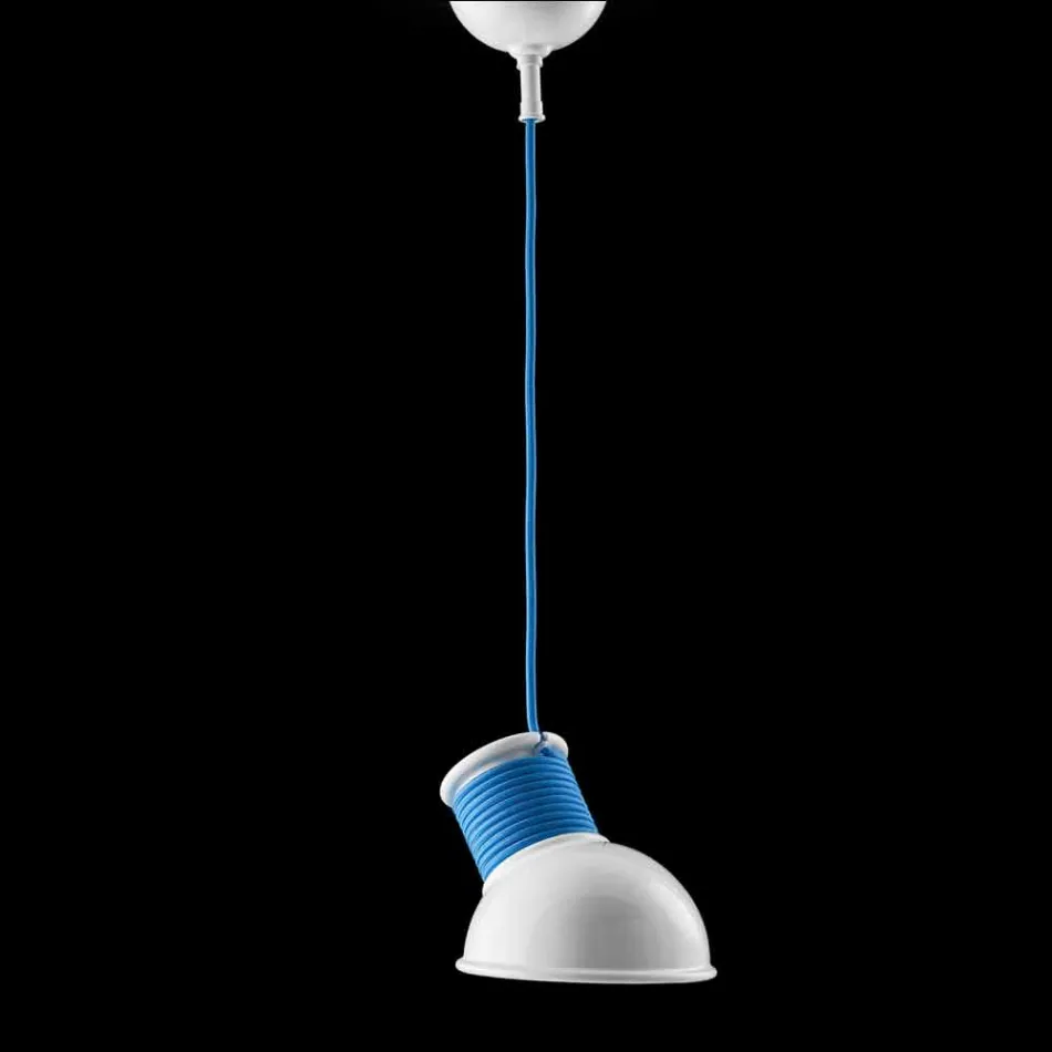 Lampe keramisk suspension Den Lustri 10 Aldo Bernardi Viadurini