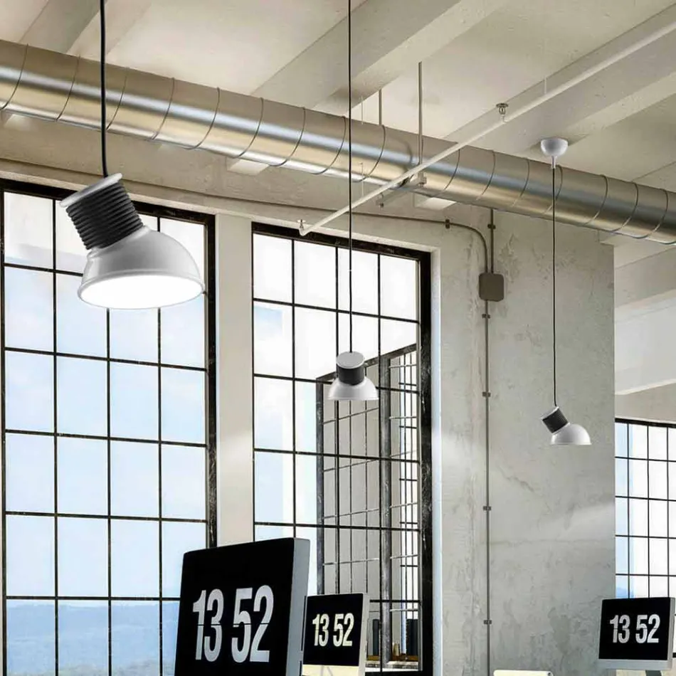 Lampe keramisk suspension Den Lustri 10 Aldo Bernardi Viadurini