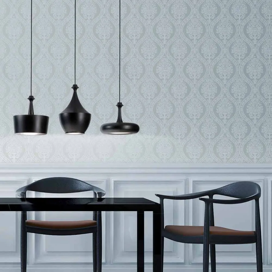 Lampe keramisk suspension Den Lustri 3 Aldo Bernardi Viadurini