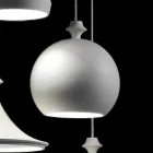 Lampe keramisk suspension Den Lustri 5 Aldo Bernardi Viadurini