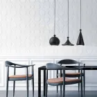 Lampe keramisk suspension Den Lustri 5 Aldo Bernardi Viadurini