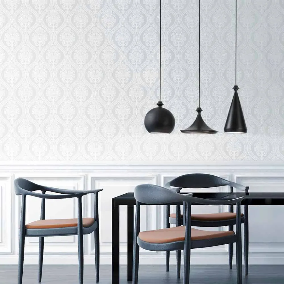 Lampe keramisk suspension Shines 2 Led eller Standard Viadurini