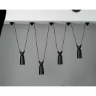 Keramisk pendant lampe til Battersea - Toscot komposition Viadurini