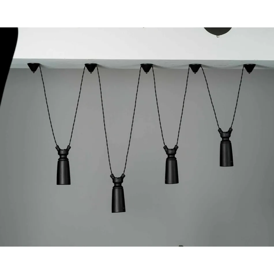 Keramisk pendant lampe til Battersea - Toscot komposition Viadurini