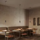 Pendellampe i forskellige overflader Made in Italy - Dame Viadurini