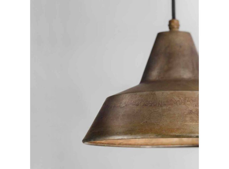 Lampe antik jern suspension klokke Virginia Il Fanale Viadurini