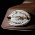 Lampe antik jern suspension og keramik Teresa Ferroluce Viadurini