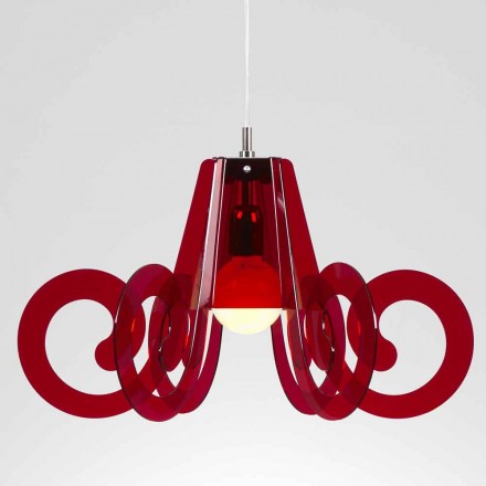 Hængende lampe i moderne design methacrylat diam. 55cm Livia Viadurini