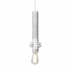 Ophængslampe i hvid, antracit eller guldmetal 2 størrelser - Meccasmo Viadurini