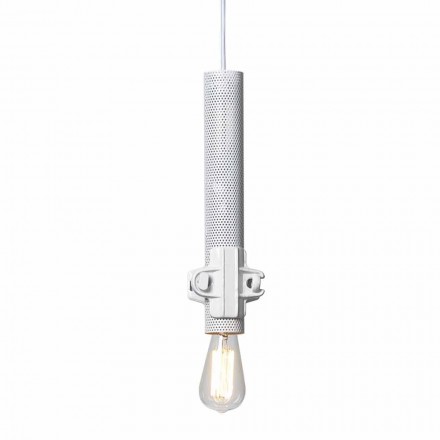 Ophængslampe i hvid, antracit eller guldmetal 2 størrelser - Meccasmo Viadurini