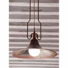 Lampe Brass Mill suspension og kobber med krog Viadurini