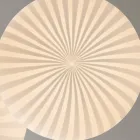 Ophængslampe i hvidt glas i filigran design spids - campingvogn Viadurini