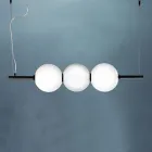 Håndblæst Venedig Glas Pendel 95 cm - Jupiter Viadurini