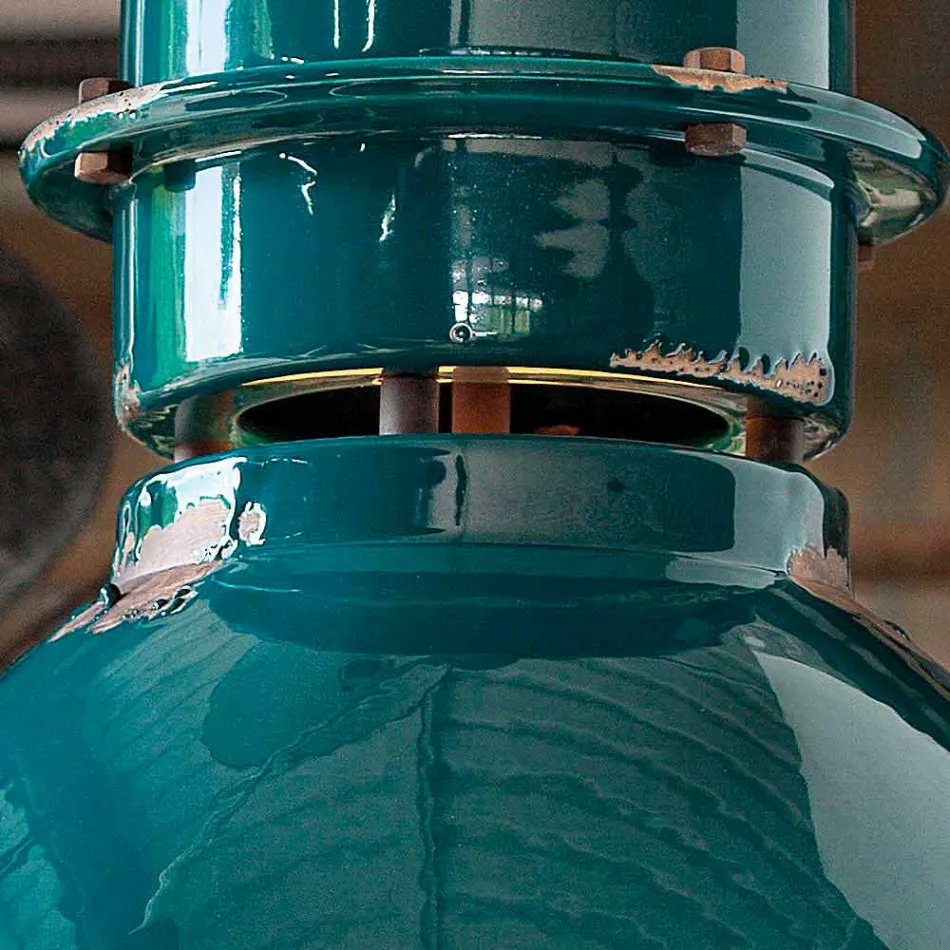 Lamp Industrial suspension håndlavede design Katie Viadurini