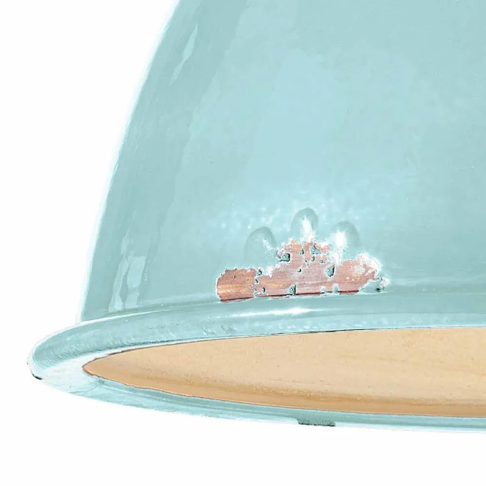 Lamp Industrial suspension håndlavede design Katie Viadurini