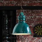 Lamp Industrial suspension håndlavede design Katie Viadurini