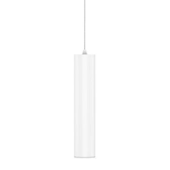 7W Led hængelampe i hvid eller mat sort aluminium - Rebolla