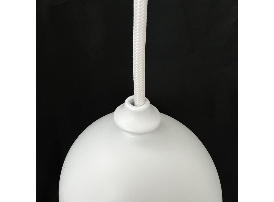 Aldo Bernardi moderne ophængslampe i keramik I Lustrini 5 Viadurini