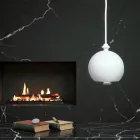 Aldo Bernardi moderne ophængslampe i keramik I Lustrini 5 Viadurini