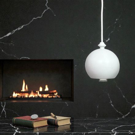 Aldo Bernardi moderne ophængslampe i keramik I Lustrini 5 Viadurini